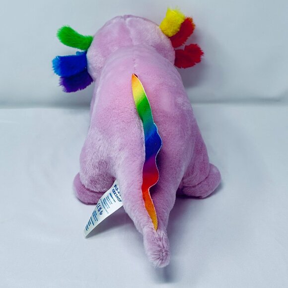 Build-a-Bear Pink Axolotl Rainbow Antenna Plush - Picture 6 of 11